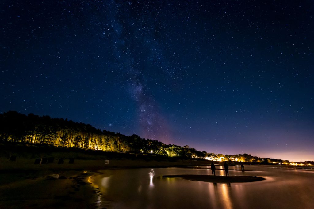 Milchstraße über Lubmin am Greifswalder Bodden